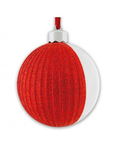 PHOTO CHRISTMAS FLAKE RED...