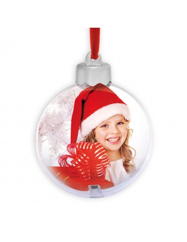 PHOTO SNOW FLAKE BIG RED...