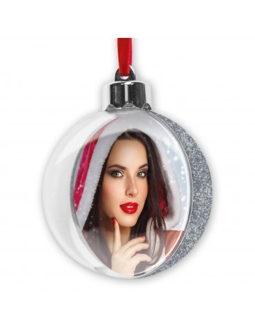 PHOTO SNOW FLAKE SILVER...