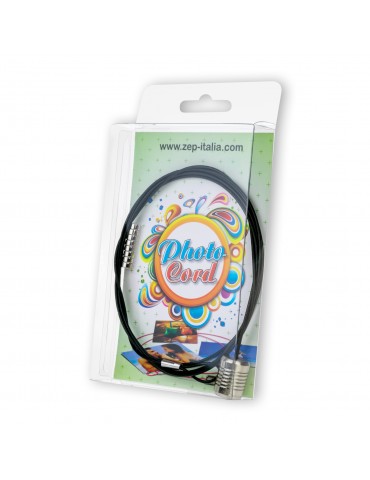PHOTO CORD BLACK 150 CM