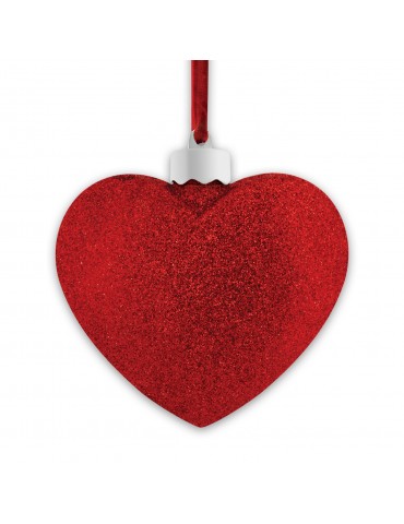 LOVELY HEART RED 10X8,5