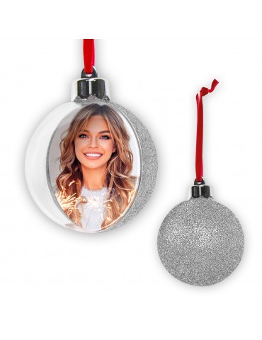 PHOTO SNOW FLAKE BIG SILVER...