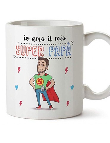 TAZZA PERSONALIZZATA "PAPA'"