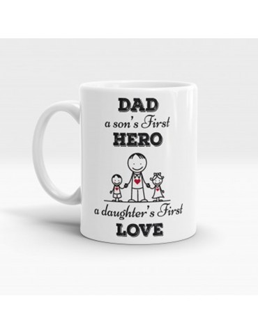 TAZZA PERSONALIZZATA "PAPA'"