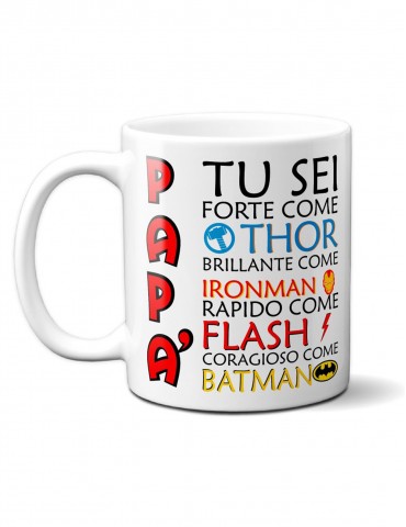 TAZZA PERSONALIZZATA "PAPA'"