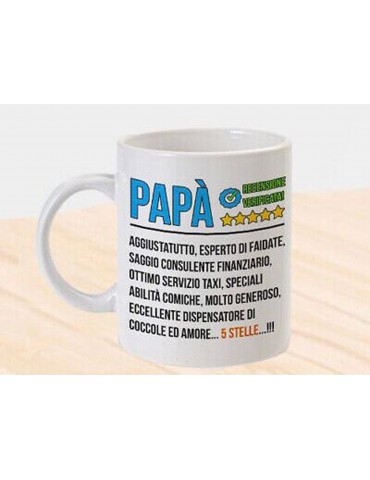 TAZZA PERSONALIZZATA "PAPA'"