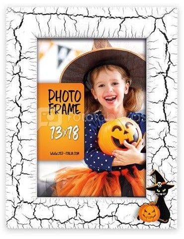 CORNICE HALLOWEEN CREEPY WHITE 10X15